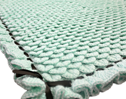 Crocodile Stitch Baby Blanket