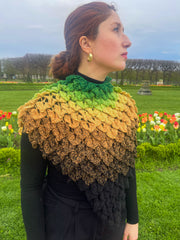 NEW SPRING LEAVES SHAWL COLLECTION