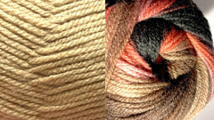 CARAMEL / TERRACORA STORM. - Boho Bag Kit