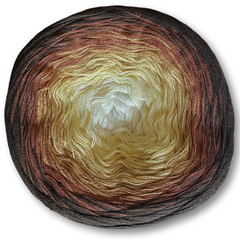 BROWN SUGAR - Embossed Mystery Shawl Kit