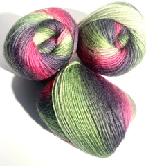 Bonita Yarns - Kaleidoscopic - EVERGREEN GRAPE