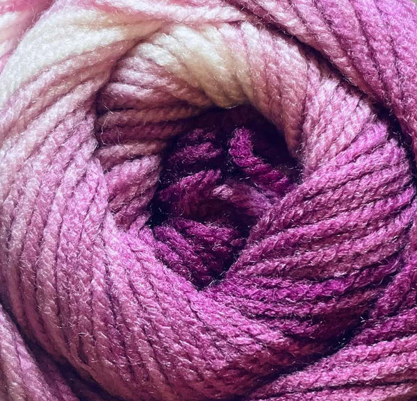 Bonita Yarns Dream Baby Self Stripping Fuchsia Dreaming Bonita