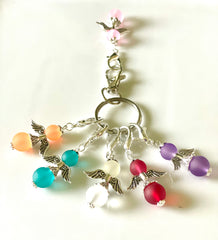 FSTA #002 Set of 6 Crochet / Knitting Stitch Markers