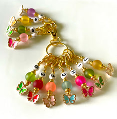 GBL #001 Set of 11 Crochet / Knitting Stitch Markers
