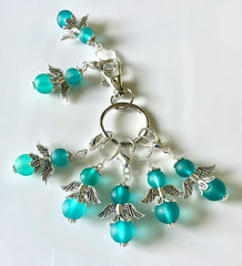 TSFA #008 Set of 7 Crochet Knitting Stitch Markers