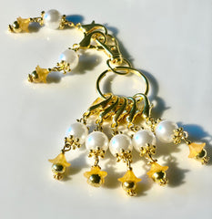 CWP #007 Set of 7 Crochet Knitting Stitch Markers