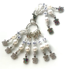 STL #002 Set of 10 Crochet/ Knitting Stitch Markers