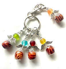 STCA #003 Set of 5 Crochet / Knitting Stitch Markers