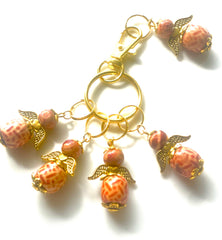 GWA #005 Set of 5 Knitting Stitch Markers