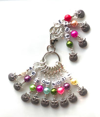 SOP #001 Set of 13 Crochet Knitting Stitch Markers