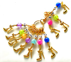 GSGC #001 Set of 10 Crochet / Knitting Stitch Markers