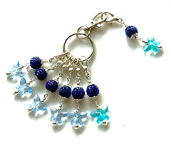 SSBB #001 Set of 7 Crochet/ Knitting Stitch Markers