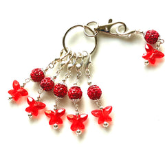 SSBB #003 Set of 6 Crochet / Knitting Stitch Markers