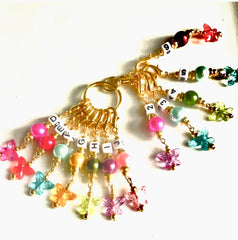 GPLB #001 Set of 12 Crochet Knitting Stitch Markers