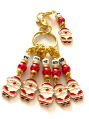 Christmas #0030 Set of 6 Crochet Knitting Stitch Markers