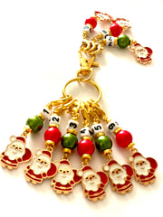 Christmas #0032 Set of 9 Crochet knitting Stitch Markers