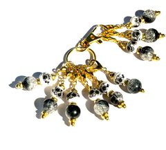 CCG #0001 Set of 9 Crochet Knitting Stitch Markers