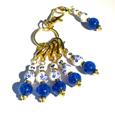 CCG #0002 Set of 6 Crochet Knitting Stitch Markers