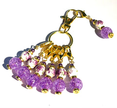 CCG #0005 Set of 7 Crochet Knitting Stitch Markers