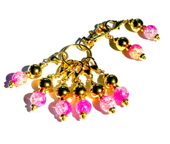 CCG #0009 Set of 8 Crochet Knitting Stitch Markers