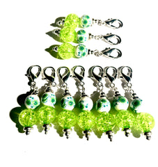 CCS #0002 Handmade Set of 10 Crochet Knitting Stitch Markers