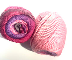 Bonita Yarns - Kaleidoscopic -ROSE GRAPE SHADOWS