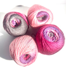 Bonita Yarns - Kaleidoscopic -ROSE GRAPE SHADOWS