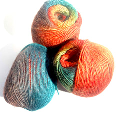 Bonita Yarns - Kaleidoscopic - DARK BIRD OF PARADISE