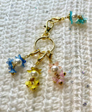 White Pearl GPL #005 Set of 4 Stitch Markers