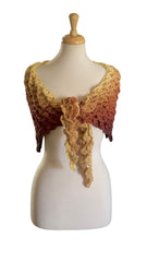 CROCODILE STITCH SHAWL (Ready Made)