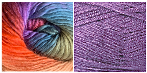 LILAC + ZINNIA - Embossed Phoenix Scarf KIT