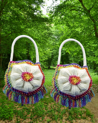 Embossed Flower Boho Bag Pattern