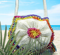 Embossed Flower Boho Bag Pattern