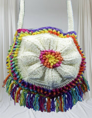 Embossed Flower Boho Bag Pattern