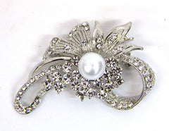 Silver Ribbon With White Pearl - Bonita Patterns