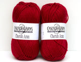 Cascade Yarns - Cherub Aran - Ruby 25 - Bonita Patterns