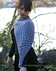 Asymmetrical Capelet - Bonita Patterns