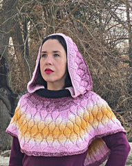 Embossed Leaves Hood