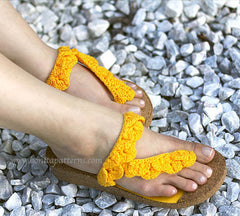 Crocodile Sunny Sandals - Bonita Patterns