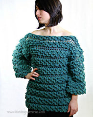 Crocodile Rainforest Blouse - Bonita Patterns