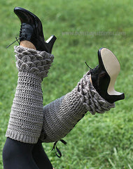Crocodile Legwarmers (Adult) - Bonita Patterns