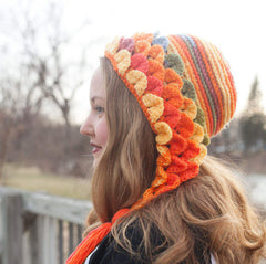 KIT Crocodile Stitch Capuche Hood - Bonita Patterns