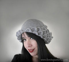 Crocodile Flapper Hat - Bonita Patterns