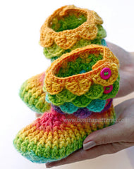 Crocodile Boots (Child) - Bonita Patterns