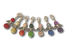 Angelical Crystal CB - #010 Set of 7 Stitch Markers - Bonita Patterns