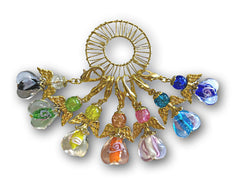 Angelical M3 - #050 Set of 7 Stitch Markers - Bonita Patterns