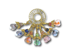 Angelical M3 - #052 Set of 7 Stitch Markers - Bonita Patterns