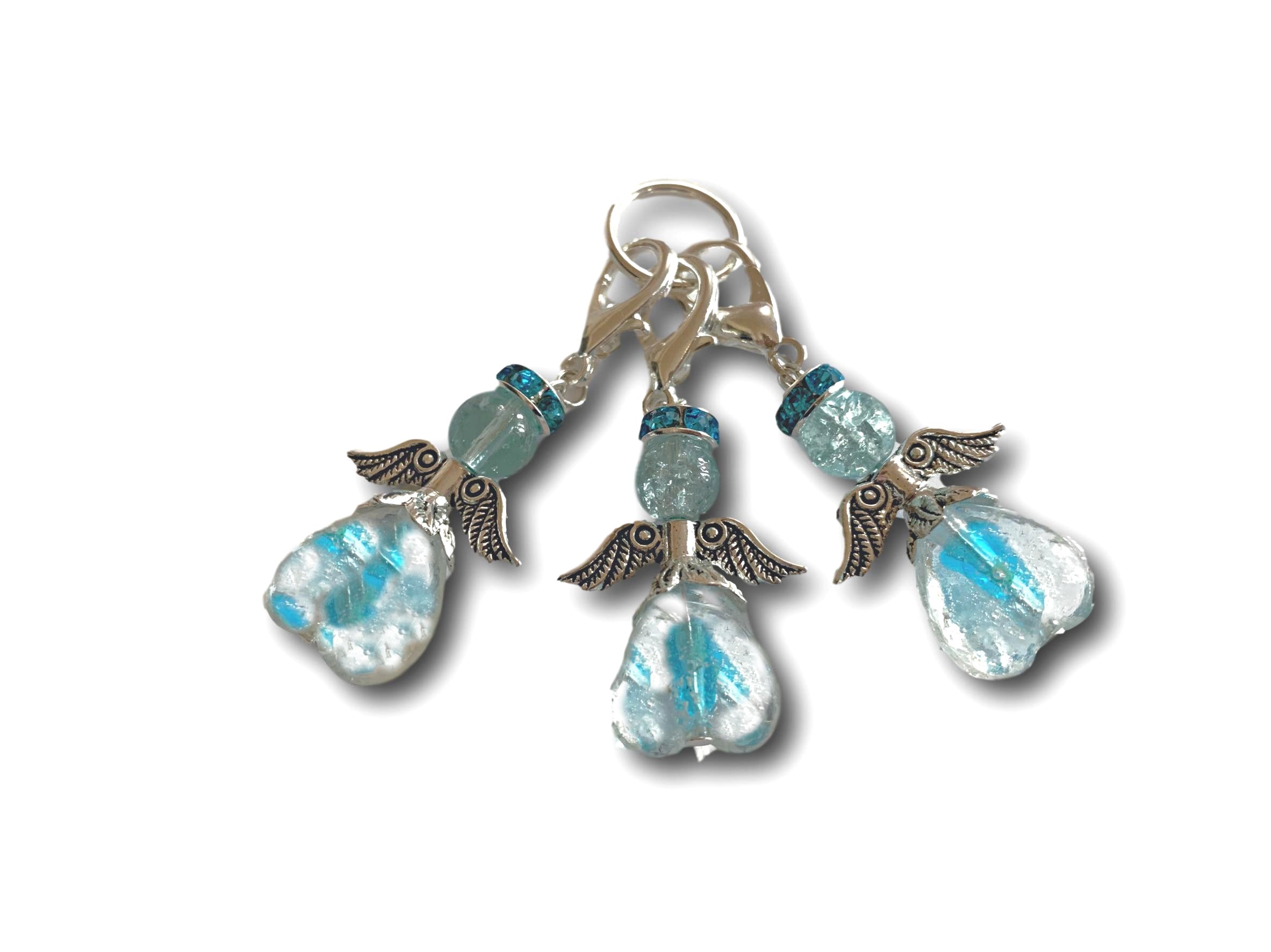 Angelical M3 - #028 Set of 3 Stitch Markers - Bonita Patterns