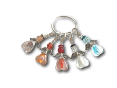 Angelical M3 - #032 Set of 5 Stitch Markers - Bonita Patterns