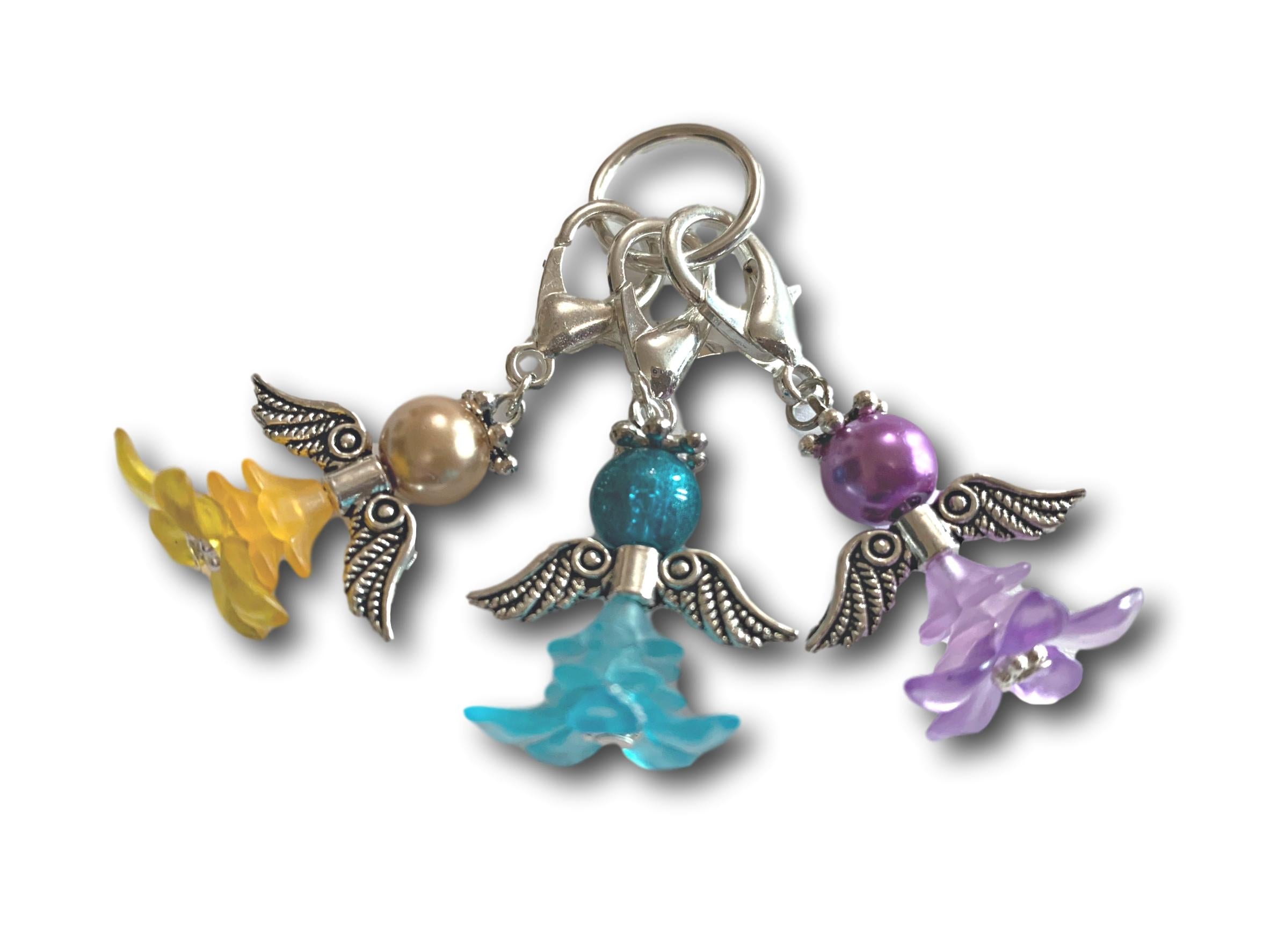 Angelical M5 - #004 Set of 3 Stitch Markers - Bonita Patterns